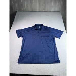 Callaway Opti-Dri Men's Big & Tall 2XL Navy Blue Micro-Dot Golf Polo Shirt